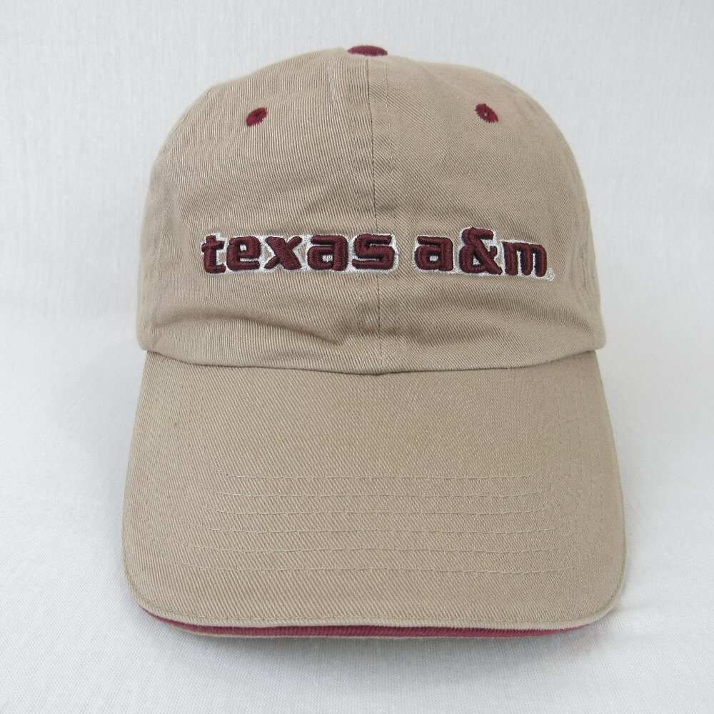 Texas A&M Men's Adjustable Colosseum Embroidered Cap Cotton